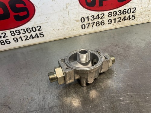 Hydraulic oil filter head - , x